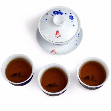 2018年巅茶 春暖 357克大树熟茶七子饼 4