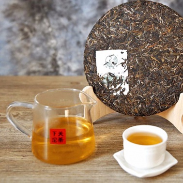 2018年下关 8653泡饼 357克生茶七子饼 3