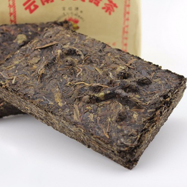 2013年下关 宝焰砖茶边销砖茶 250克生茶 单片无包装 4