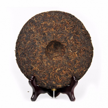 2016年勐库戎氏 木叶醇熟茶 400克七子饼 3