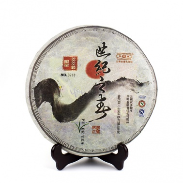 2010年勐库戎氏 世纪之春888克 珍藏七子饼生茶