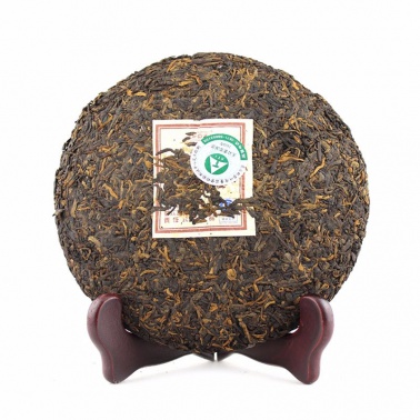 2006年勐库戎氏 宫廷普洱茶 400克七子饼熟茶 老版 3