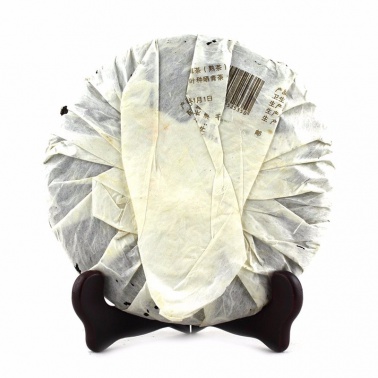 2006年勐库戎氏 宫廷普洱茶 400克七子饼熟茶 老版 5