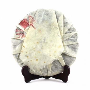 2006年勐库戎氏 母树茶 500克七子饼生茶 10月份秋母 5