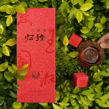 2016年下关 归臻 古树普洱 熟茶迷你沱茶越陈越香 96克/盒 4