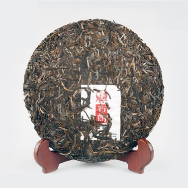 2016年下关 布朗返濮古树饼茶泡饼 357克生茶 3