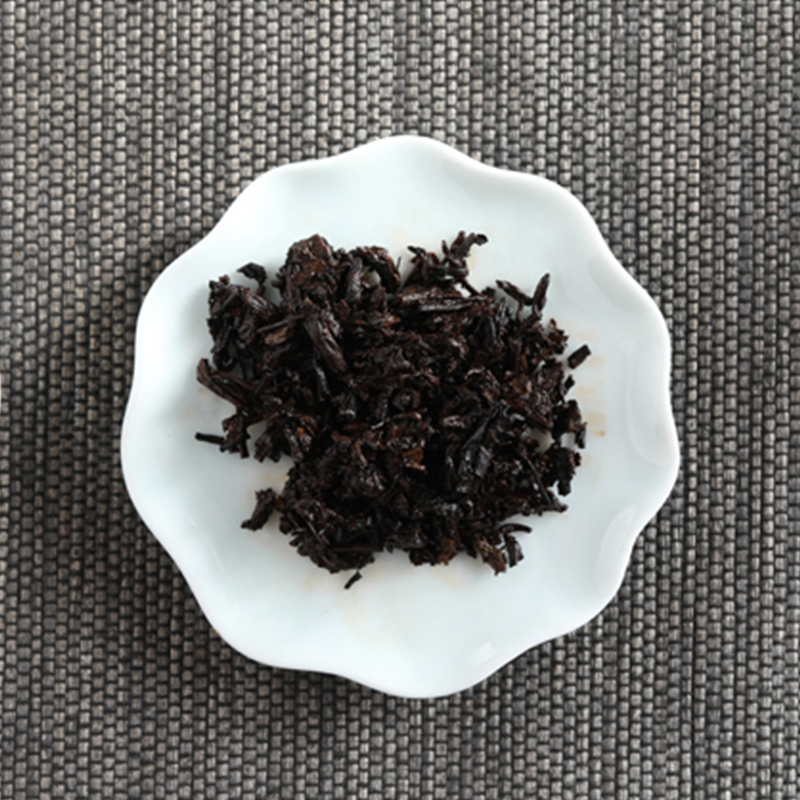 2018年大益 益原素 熟茶 357克七子饼茶  1801批 4