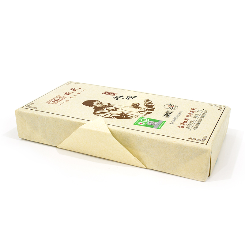 2018年勐库戎氏 本味大成砖茶 1000克生茶 3