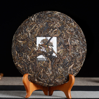 2016年巅茶 集豪屯 300年大树茶 珍藏口粮 357克七子饼 2