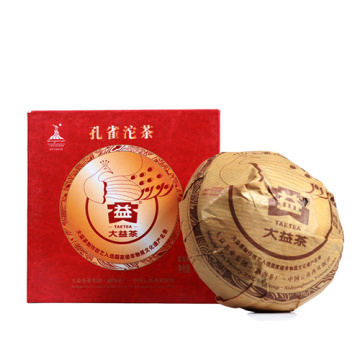 2010年大益 孔雀沱茶 250克/沱 生茶 经典系列