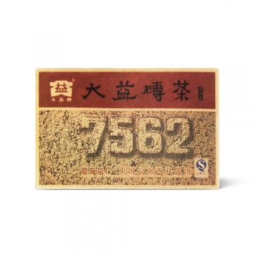 2006年大益 7562熟茶 250克砖茶 601批