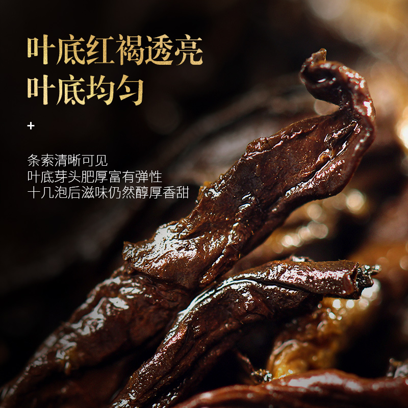 2019年集豪屯 共享 熟茶 357克七子饼 大树茶发酵 4