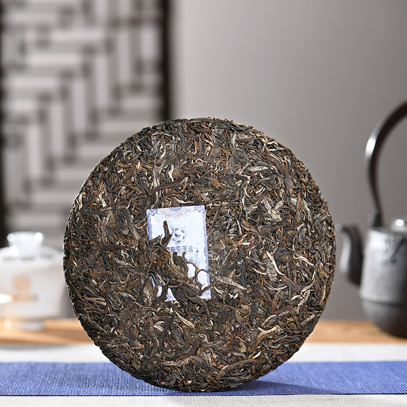 2020年集豪屯 云端生茶 357克饼茶 2