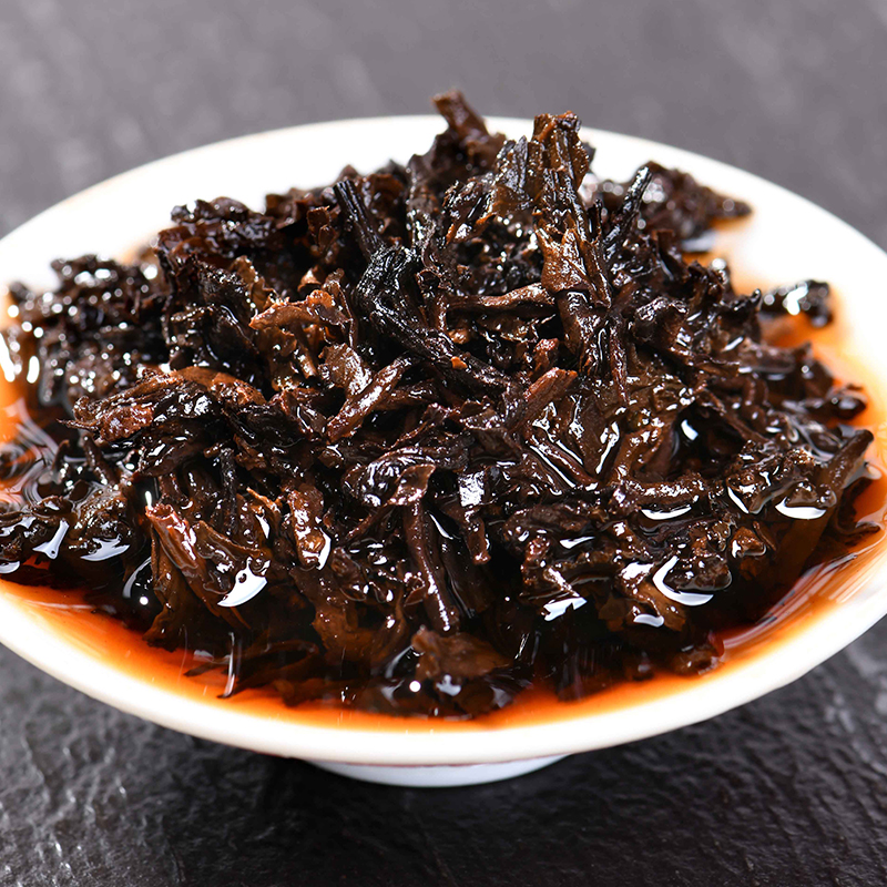 2018年集豪屯 勐享 357克七子饼熟茶 醇香甘甜 4