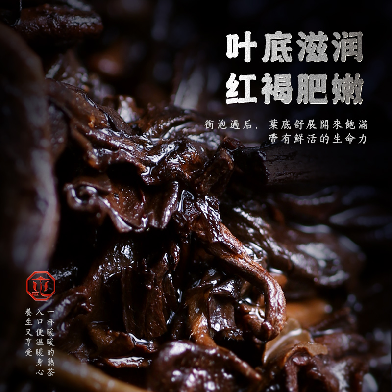 2021年集豪屯 仰望熟茶 357克七子饼 2