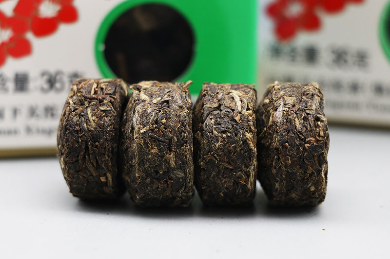 2016年下关 五朵金花迷你沱 36克/盒普洱生茶 3