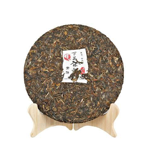 2017年下关茶皇 陈韵十二年 357克生茶 2