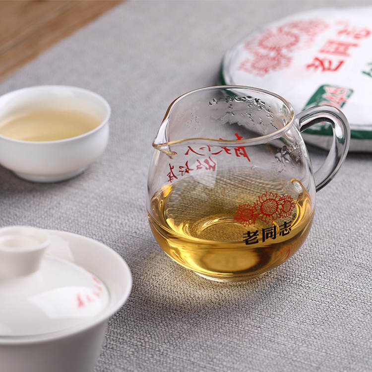 2022年老同志 9948生茶 357克七子饼 4