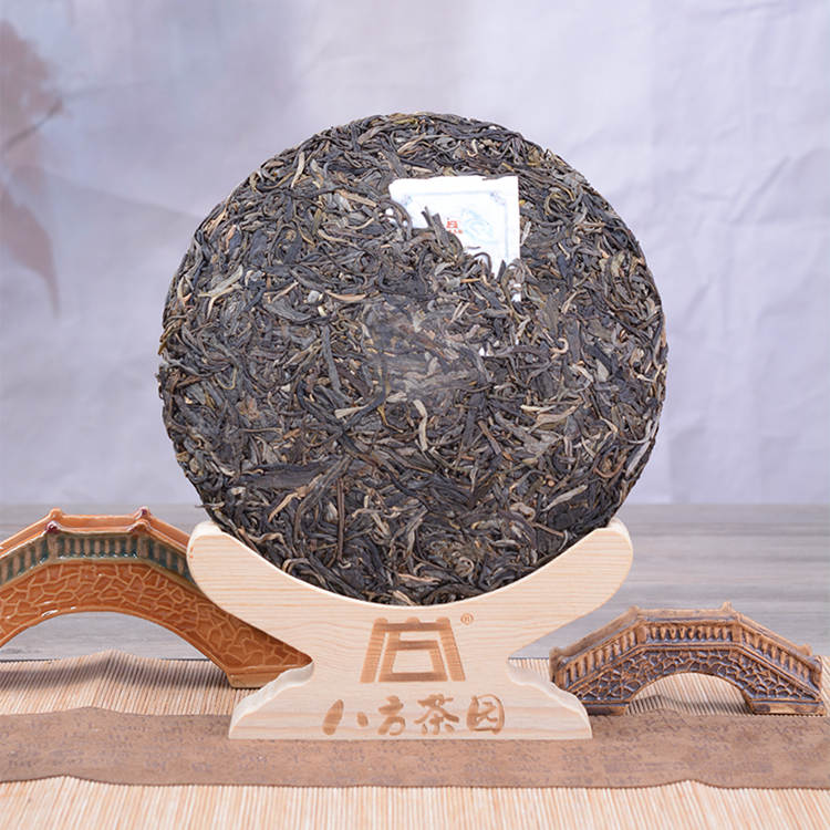 2022年八方茶园 兰韵 357克七子饼普洱生茶 2