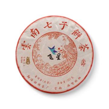 2021年 飞星茶业飞星金印357克生茶