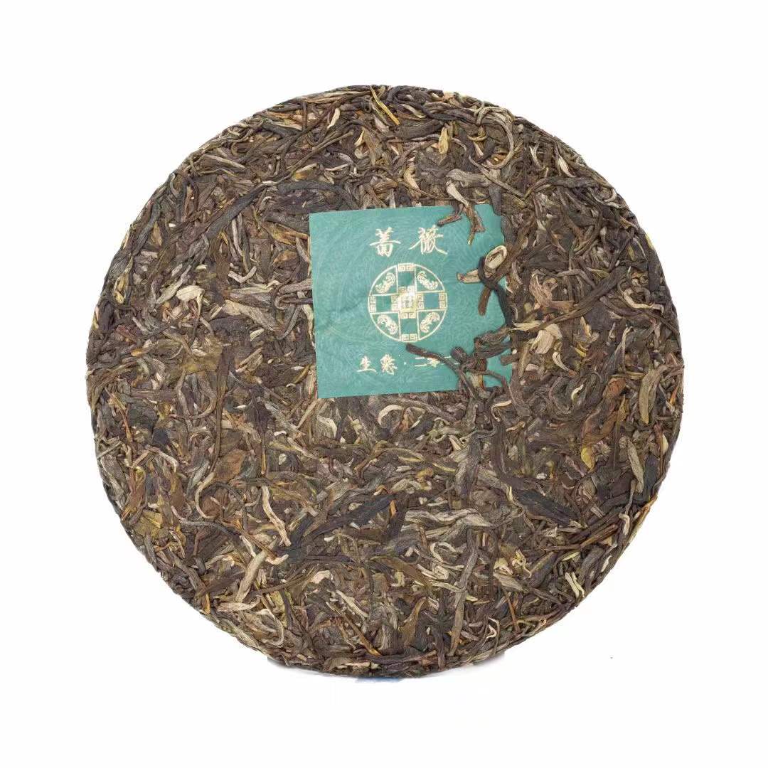 番顺茶业2022年 蔷薇生态青饼 400克 3