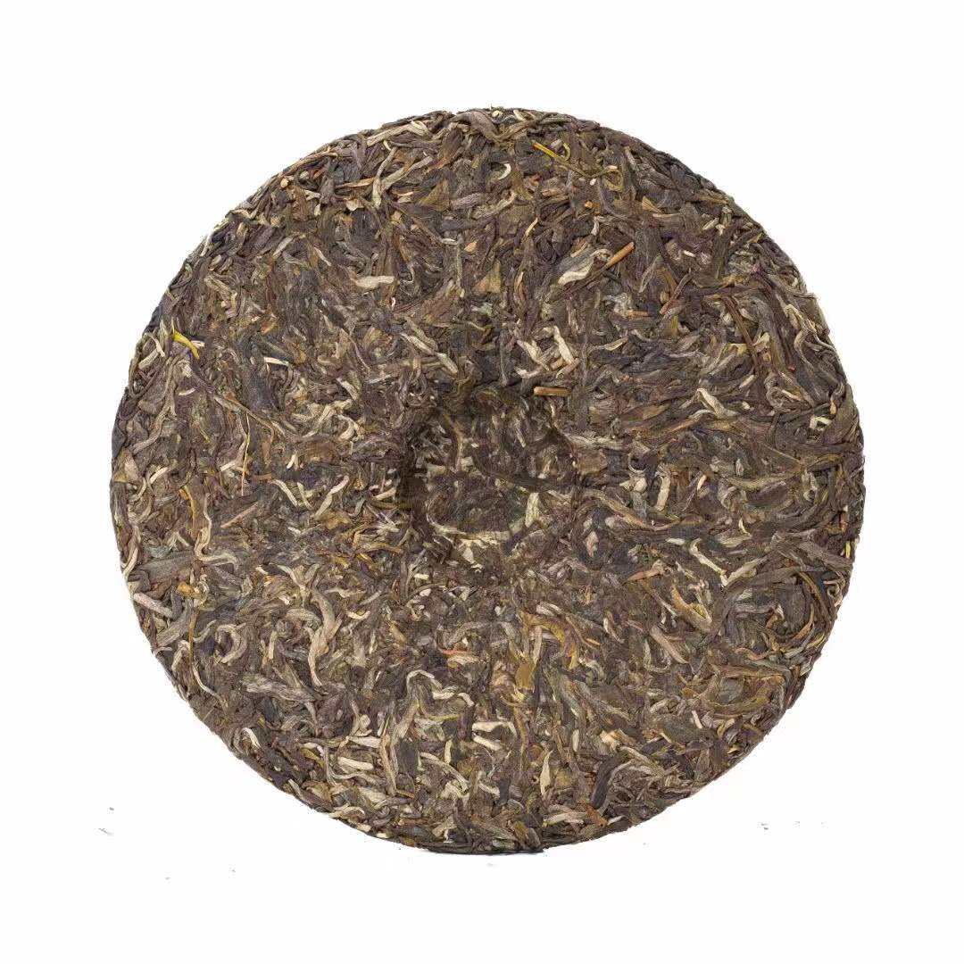 番顺茶业2022年 蔷薇生态青饼 400克 4