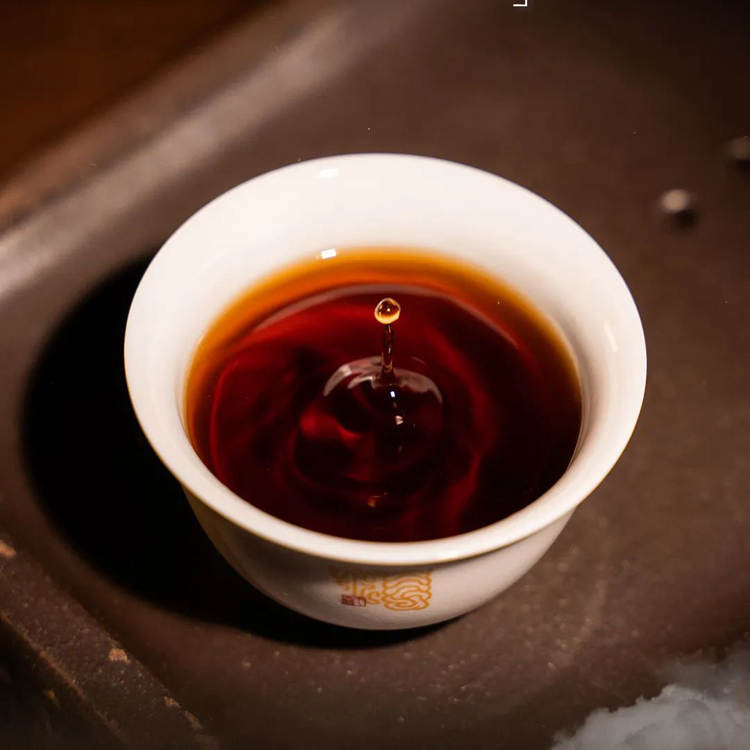 2022年今大福 原生态熟茶 布朗大树散茶 2500克 袋装 2