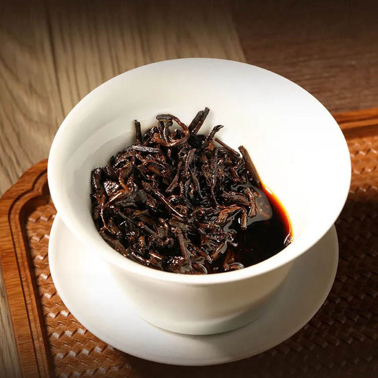 2022年今大福 原生态熟茶 布朗大树散茶 2500克 袋装 4