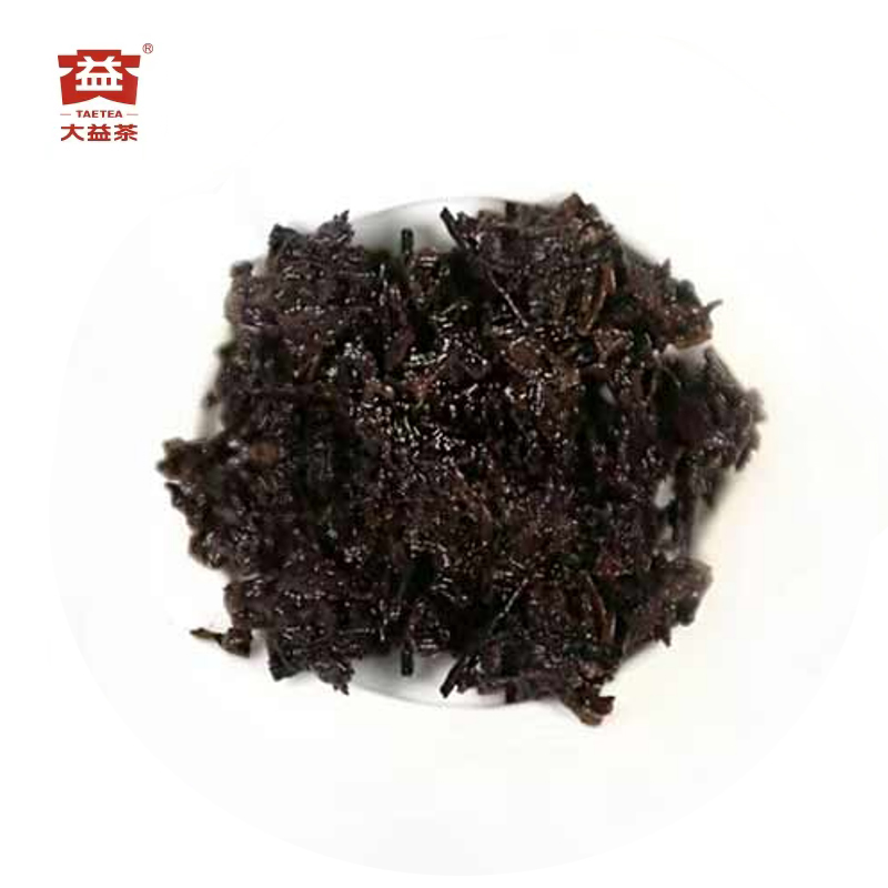 2022年大益 玉露润泽熟茶 357克七子饼 2