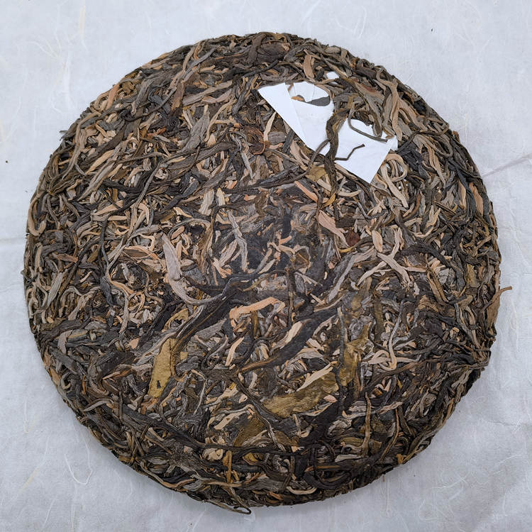 2022年勐海大福茶厂 冰岛七星生茶 500克七子饼茶 2