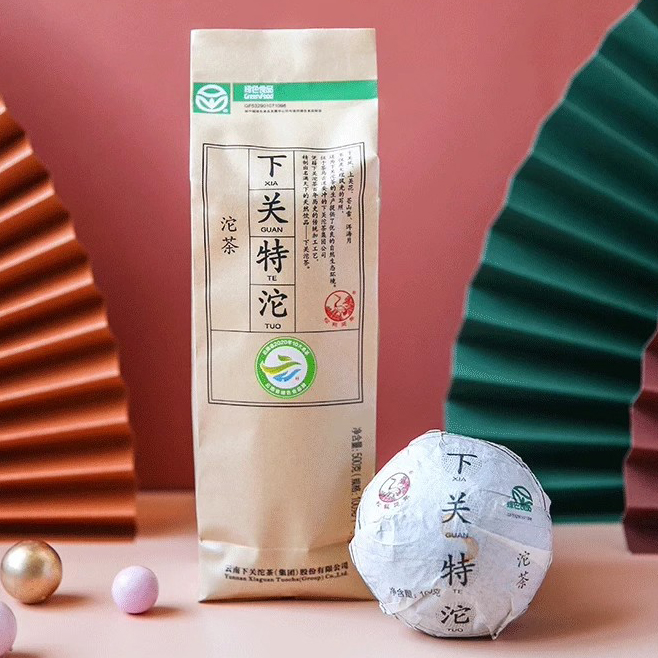 2024年下关 特级便装沱茶 100克生茶 整条价