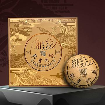 2022年今大福 孔雀沱茶 250克沱茶