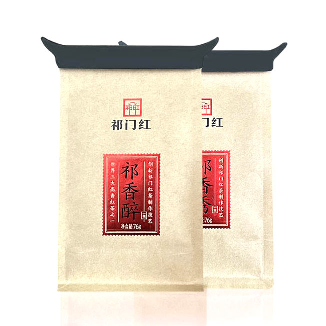  祁门红茶集团 正宗祁香秀mini 祁红毛峰一级 76克袋装