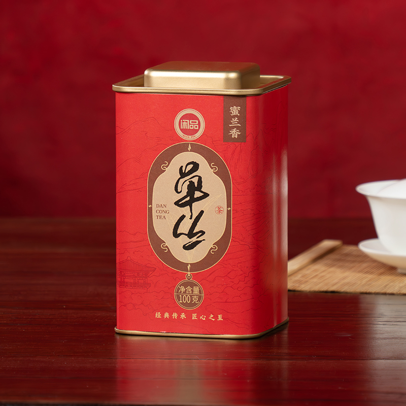 蜜兰香凤凰单丛茶 100克罐装散茶 闲品茶业
