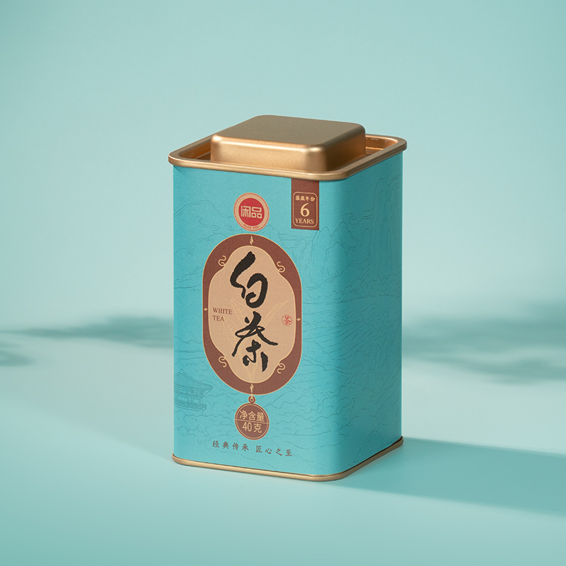 六年陈寿眉老白茶正宗福鼎白茶40g罐装- 100%正品普洱茶商城- 闲品