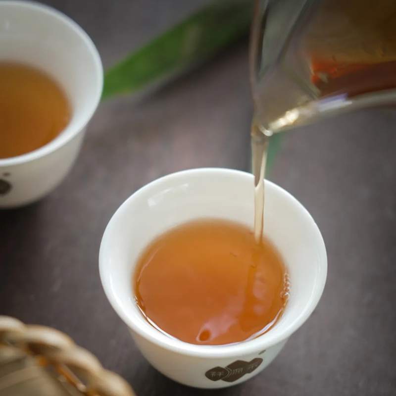 祥源安茶 兴安・创世 2025 特贡级祁门安茶 250g 竹篓装 3